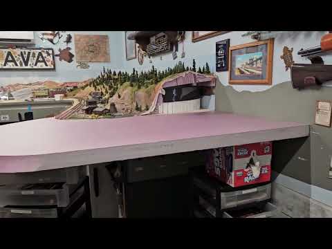 Видео: N Scale Albuquerque Carnuel & Tijeras RR 5, обновление 43