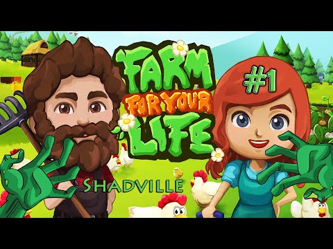 Видео: Ферма, зомби и ресторан ☀ Farm for your Life Прохождение игры #1