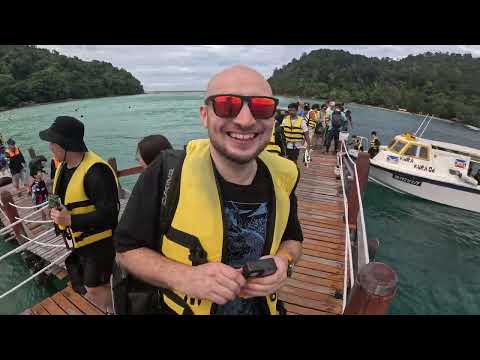 Видео: Кота-Кинабалу: острова Сапи и Манукан, встретил русского и НОЧНОЙ РЫБНЫЙ БАЗАР! [12]