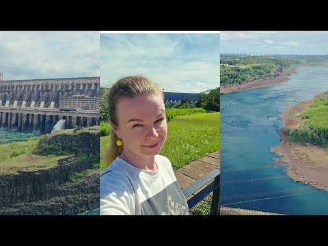 Видео: Тур на одну из САМЫХ БОЛЬШИХ ГЭС в мире 🇧🇷 шоу/ иллюминация. ITAIPU Binacional
