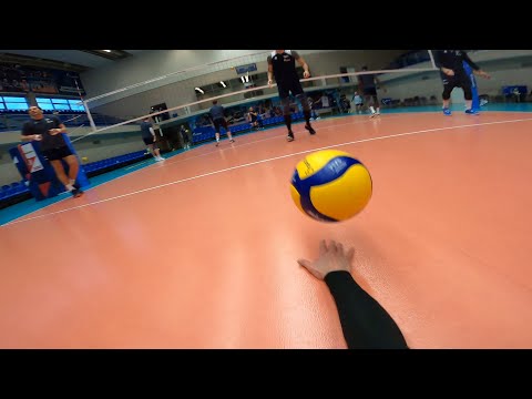 Видео: Волейбол от первого лица | Либеро | Volleyball First Person Libero