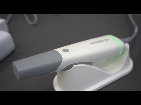 Видео: Интераоральные сканер Shining3D Aoral 3 Light