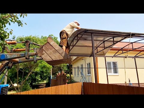 Видео: Переезд на юг | Покрываем арку | Приехала дочь из Томска