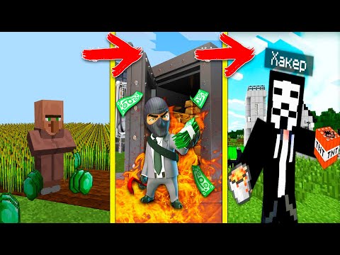 Видео: Как менялся ВОР в Майнкрафт - ЭВОЛЮЦИЯ БИТВА жизненный цикл ИСПЫТАНИЯ 100% троллинг