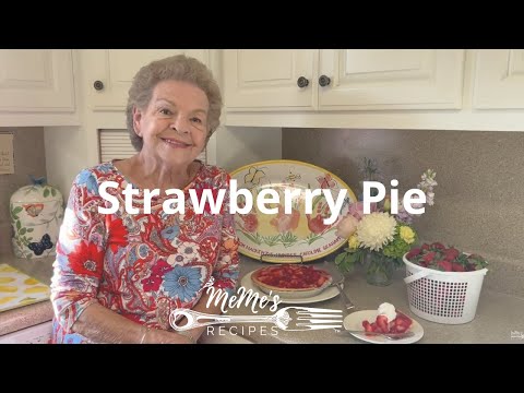Видео: Рецепты Меме: Клубничный пирог