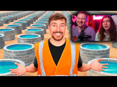 Видео: Я Построил 100 Скважин в Африке | РЕАКЦИЯ на MrBeast