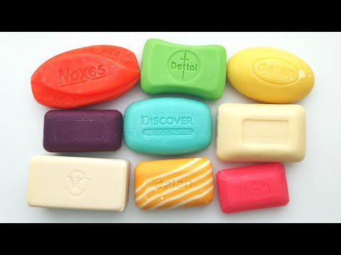 Видео: ASMR cutting soap. Satisfying video. АСМР резка мыла.