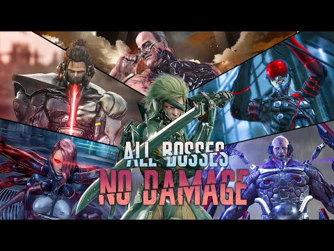 Видео: Metal Gear Rising Revengeance Уровень сложности ВСЕ БОССЫ【БЕЗ УРОНА】4K60ᶠᵖˢ