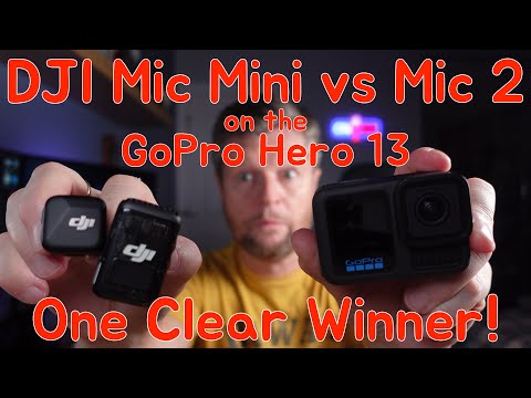 Видео: DJI Mic Mini или Mic 2: что лучше всего подходит для GoPro Hero 13?