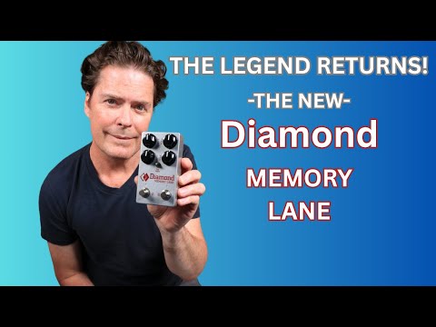 Видео: Педаль задержки Diamond Pedals Memory Lane. Великолепные аналоговые повторы с цифровой гибкостью!