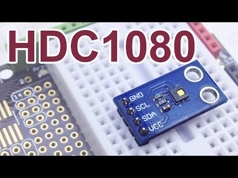 Видео: HDC1080. Точный датчик температуры и влажности