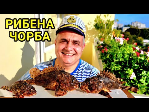 Видео: Рибена чорба от отровната риба - СКОРПИД! Стана превъзходна и се изяде за нула време! Деликатес!