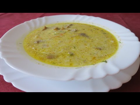 Видео: ОЧЕНЬ ВКУСНЫЙ ГРИБНОЙ СУП. ГРУЗДЯНКА / SOUP WITH MUSHROOMS /
