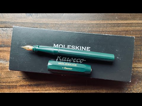 Видео: Перьевая ручка Kaweco Perkeo (Kaweco x Moleskine)