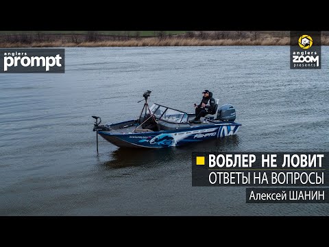 Видео: Воблер не ловит. Ответы на вопросы. Алексей Шанин. Anglers Prompt