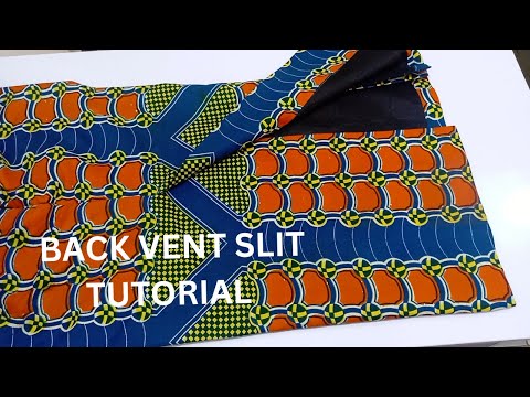 Видео: Как сшить юбку с разрезом внахлест, прямую юбку с разрезом сзади внахлест