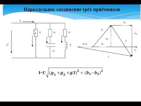 Видео: Лекция 5.6 Параллельное соединение R, L, C элементов