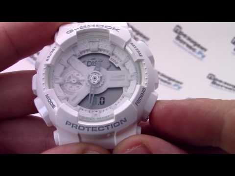 Видео: Часы Casio G-SHOCK GMA-S110CM-7A1 - Инструкция, как настроить от PresidentWatches.Ru
