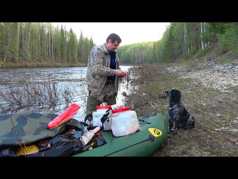 Видео: Весенний поход ч1. Седьюский риф. Таёжные реки Седью, Ижма. Пещера в скале Тимана. Толик скалолаз