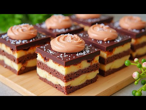 Видео: Сочный шоколадный торт за 15 минут.😋😋😋 Вы будете в восторге от результата. Простое рецепт.