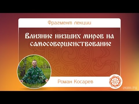Видео: Влияние низших миров на самосовершенствование. Роман Косарев