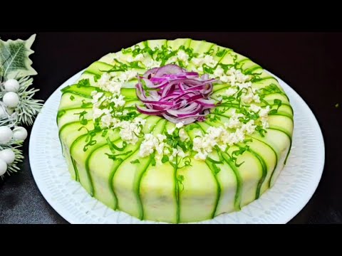 Видео: САЛАТ,который ешь и не можешь остановиться! Объедение! Покоряет всех кто пробовал! Невероятно вкусно