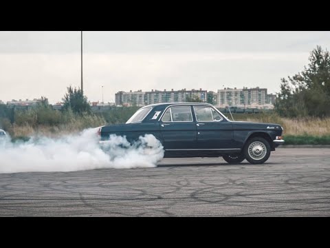 Видео: Волга "догонялка"  на V8. 1000 мелочей