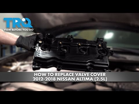 Видео: Как заменить клапанную крышку Nissan Altima (2.5 л) 2012-2018 гг.