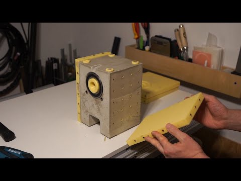 Видео: 3D-печатный токарный станок по бетону, часть 1