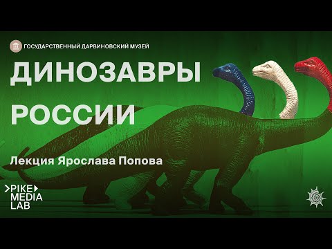 Видео: Онлайн-лекция Ярослава Попова "Динозавры Росcии" | Дарвиновский музей