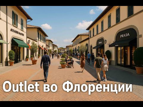 Видео: Шоппинг в Италии / Outlet Флоренция / Магазины, цены, атмосфера.