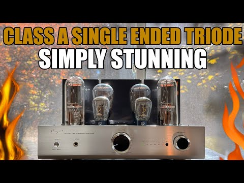 Видео: Встречайте интегрированный ламповый усилитель класса А CAYIN 805A S.E.T. Магия с шарами!