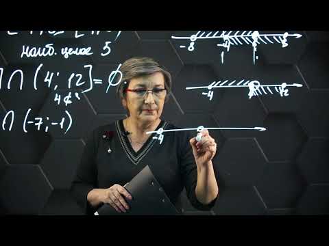 Видео: Пересечение числовых промежутков. Практическая часть. 6 класс.