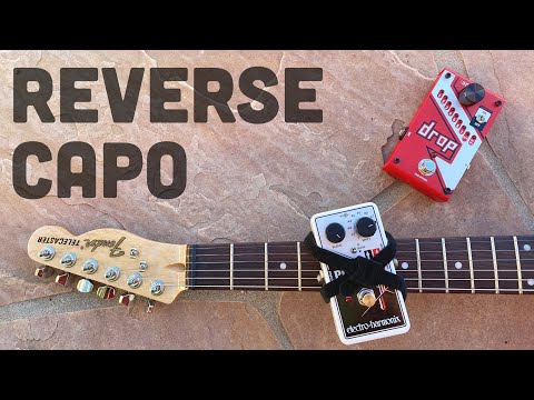 Видео: Обратный каподастр | Digitech Drop против EHX Pitch Fork