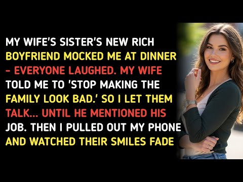 Видео: Новый богатый парень сестры моей жены издевался надо мной за ужином — все смеялись. Моя жена сказ...