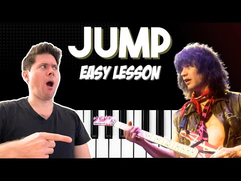 Видео: Как играть JUMP группы Van Halen | Легкий урок игры на фортепиано