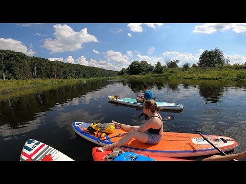 Видео: SUP-прогулка по Москве-реке | Марс - Васильевское | 15 км | #sup