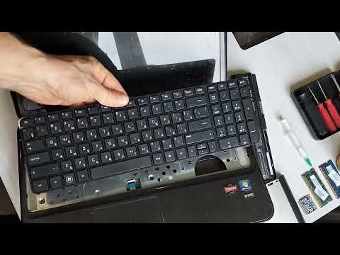 Видео: Обслуживание ноутбука HP Pavilion g6 251014