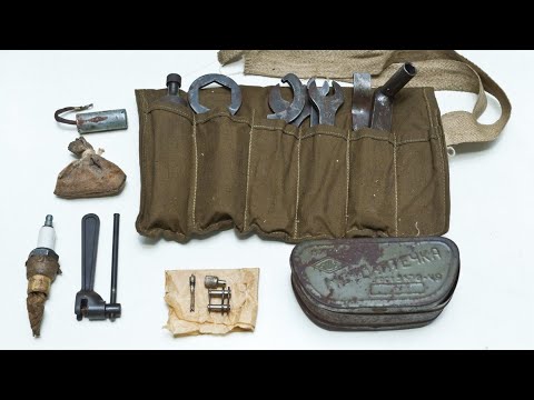 Видео: Мотоцикл Ковровец - полный набор родных инструментов.