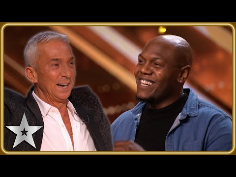 Видео: Гамаль Джон получает вторую золотую кнопку Бруно!!?? | Прослушивания | BGT 2023