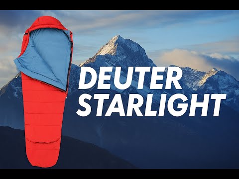 Видео: Спальный мешок Deuter Starlight.