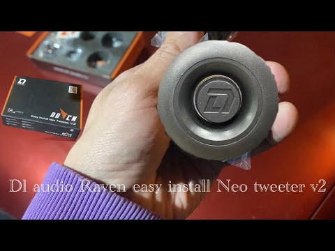 Видео: Замена штатных рупоров Nissan Almera на DL Audio raven easy install Neo tweeter v2