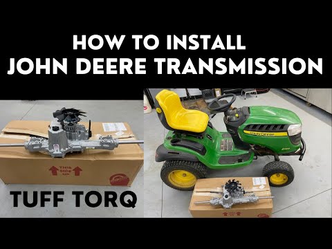 Видео: Как заменить трансмиссию John Deere.