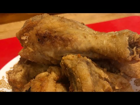 Видео: Домашняя жареная курица