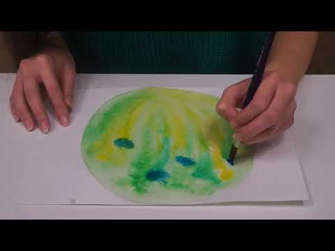 Видео: Арт терапия для детей - создание мандалы