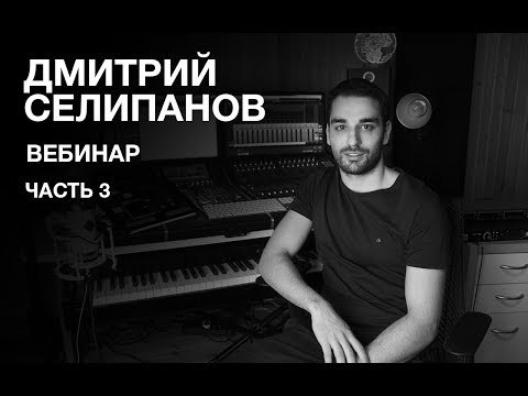 Видео: Вебинар Дмитрия Селипанова. Часть 3