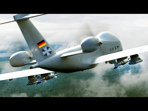 Видео: НЕМЕЦКИЙ Новый УДАРНЫЙ ДРОН Шокировал Весь Мир!