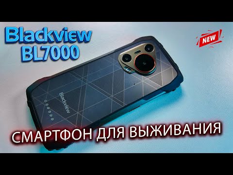 Видео: Blackview BL7000 — лучший защищённый смартфон 2025 года с ночным видением!