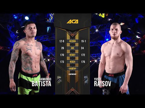 Видео: Раймундо Батиста vs. Юсуф Раисов | Raimundo Batista vs. Yusuf Raisov | ACA 103 - St. Petersburg