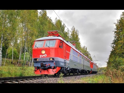 Видео: Электровозы ЧС200-010 / 011 (Транспортировка с завода)